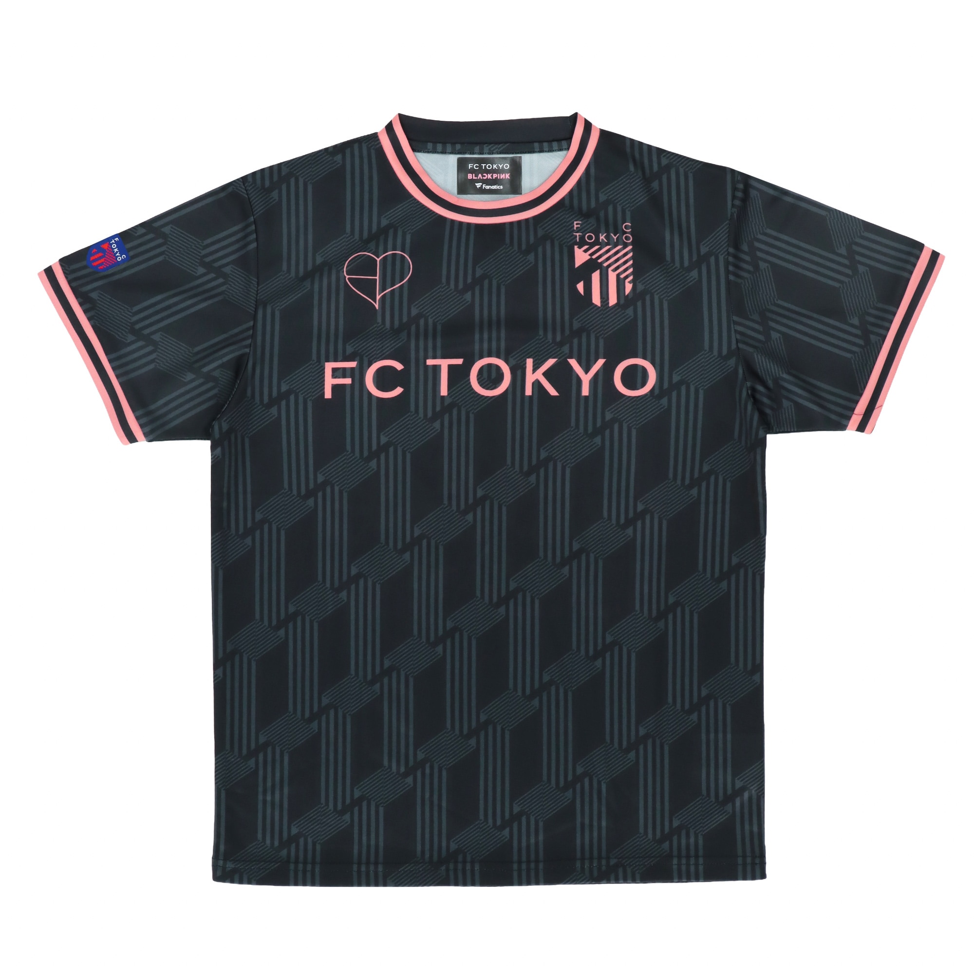 FC東京×BLACKPINK コンフィットTシャツ ブラック