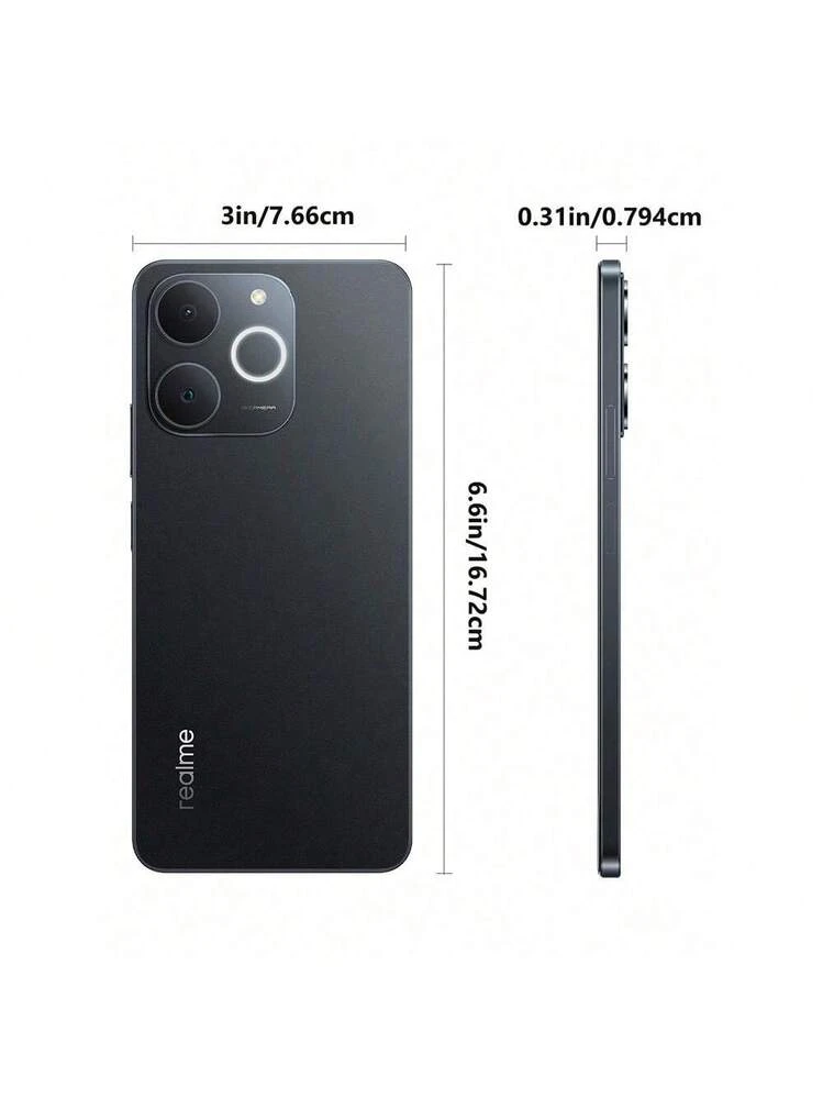 Realme Note 70T スマートフォン、6.75インチ 90Hz アイケア
