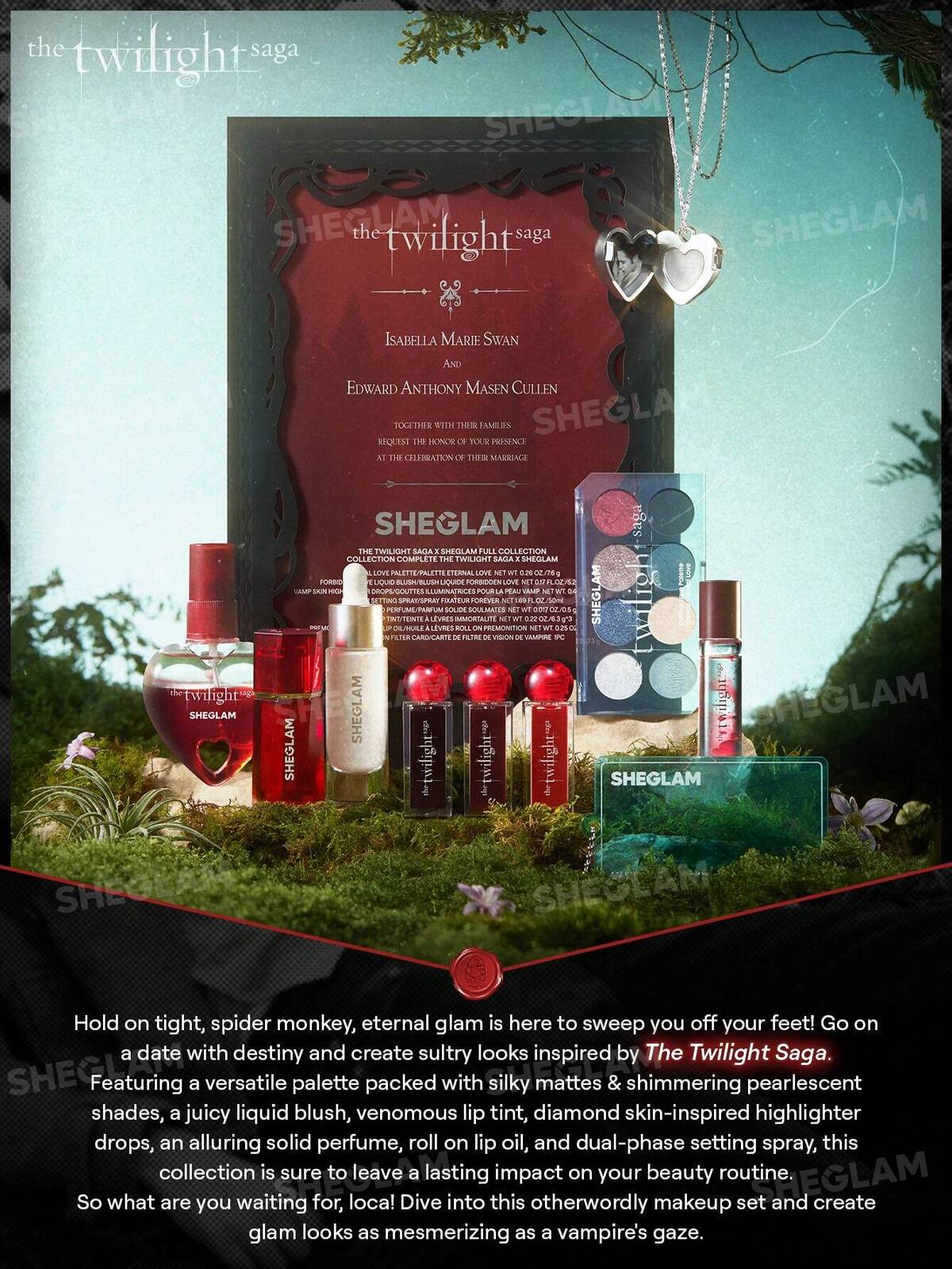 The Twilight Saga X SHEGLAM コンプリートコレクションセット｜SHEGLAM_US