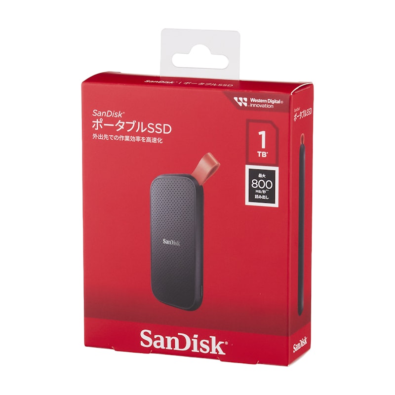 SanDisk ポータブルSSD 1TB SDSSDE30-1T00-J27の口コミ・評判を元に