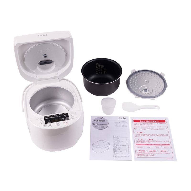ハイアール 5.5合炊きマイコンジャー炊飯器 JJ-M56Bをレビュー