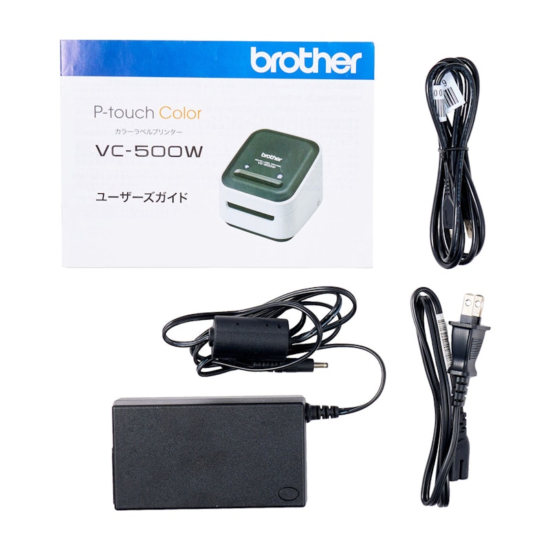ブラザー工業 brother 感熱カラーラベルプリンター VC-500Wを検証