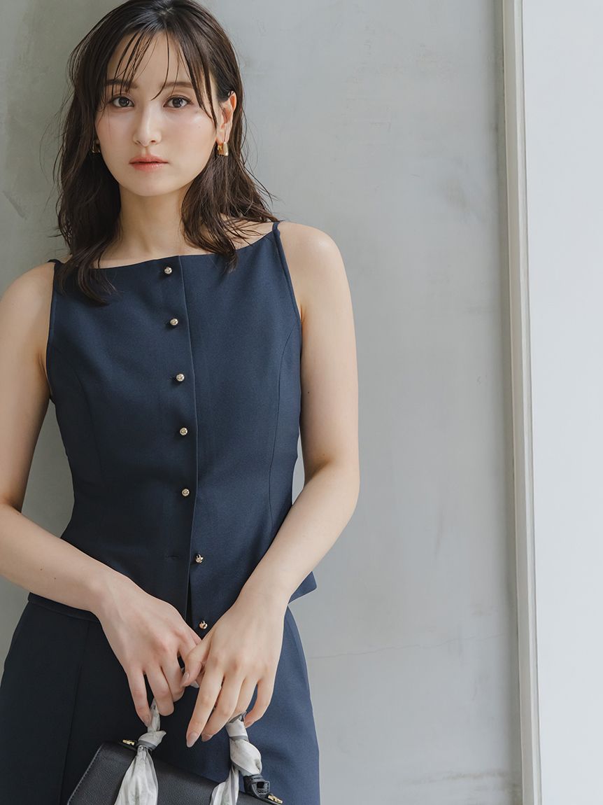 Sustainableキャミベストトップス(シャツ・ブラウス)｜トップス