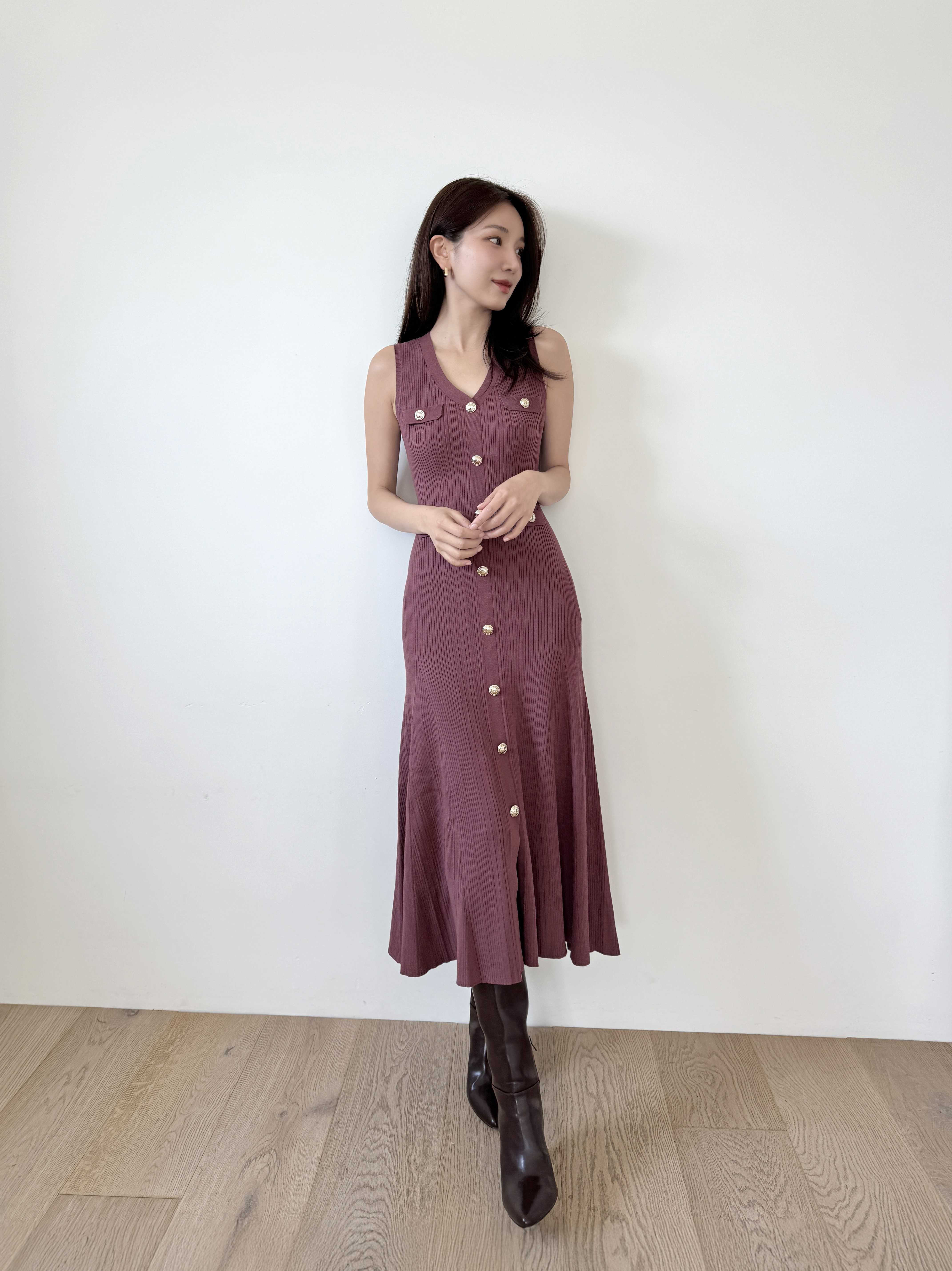 フィットロングブーツ(ブーツ)｜シューズ｜SNIDEL(スナイデル)の通販