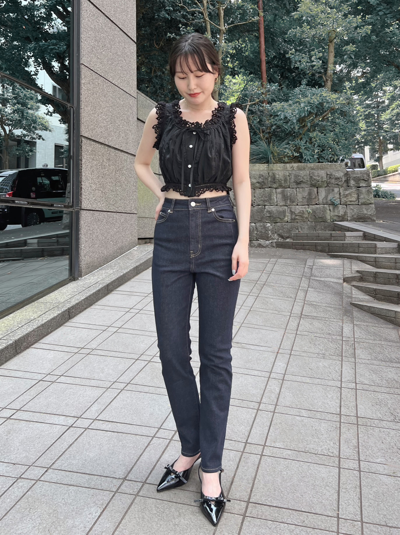 STYLEUPPANTS】ハイウエストストレート(ロングパンツ)｜パンツ｜SNIDEL
