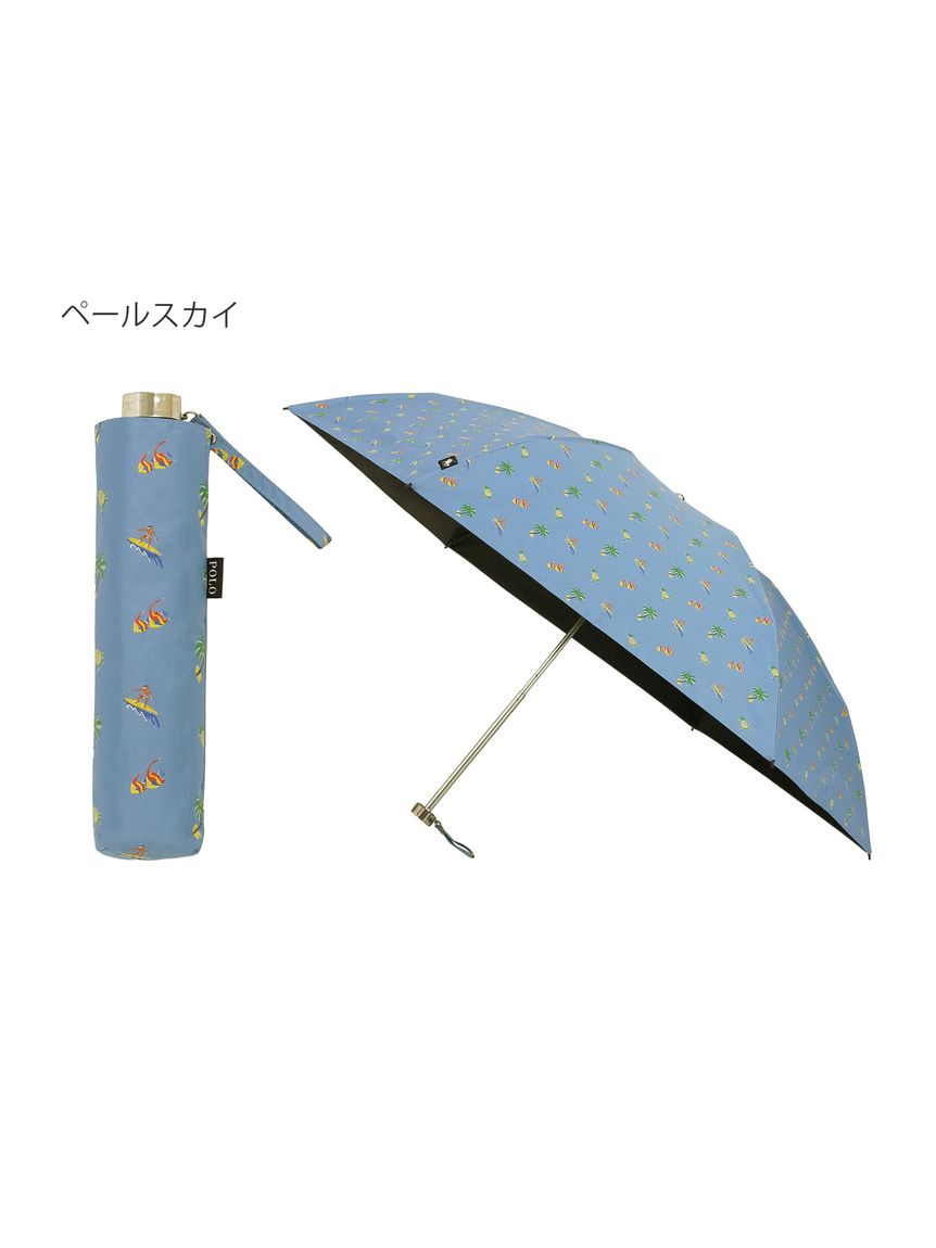 晴雨兼用折りたたみ日傘】ポロ ラルフ ローレン (POLO RALPH LAUREN
