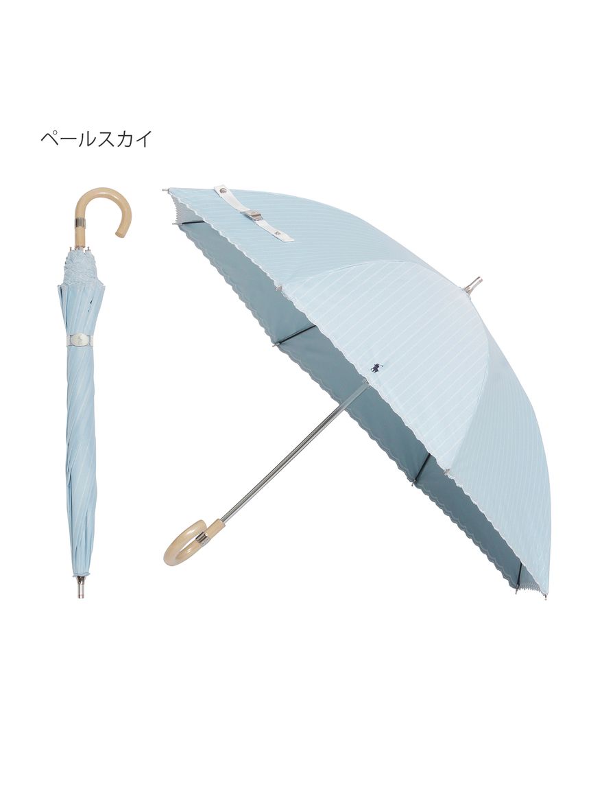 晴雨兼用日傘】ポロ ラルフ ローレン (POLO RALPH LAUREN) ストライプ