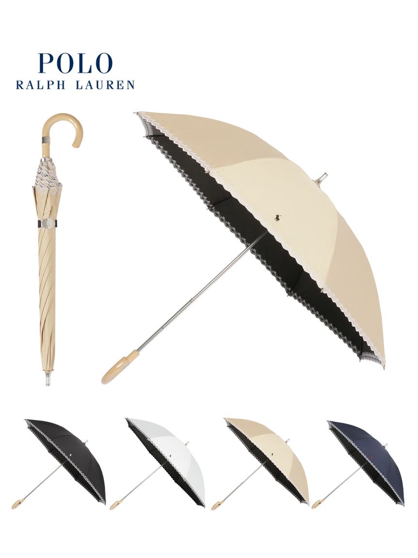 晴雨兼用日傘】ポロ ラルフ ローレン (POLO RALPH LAUREN) 遮光100