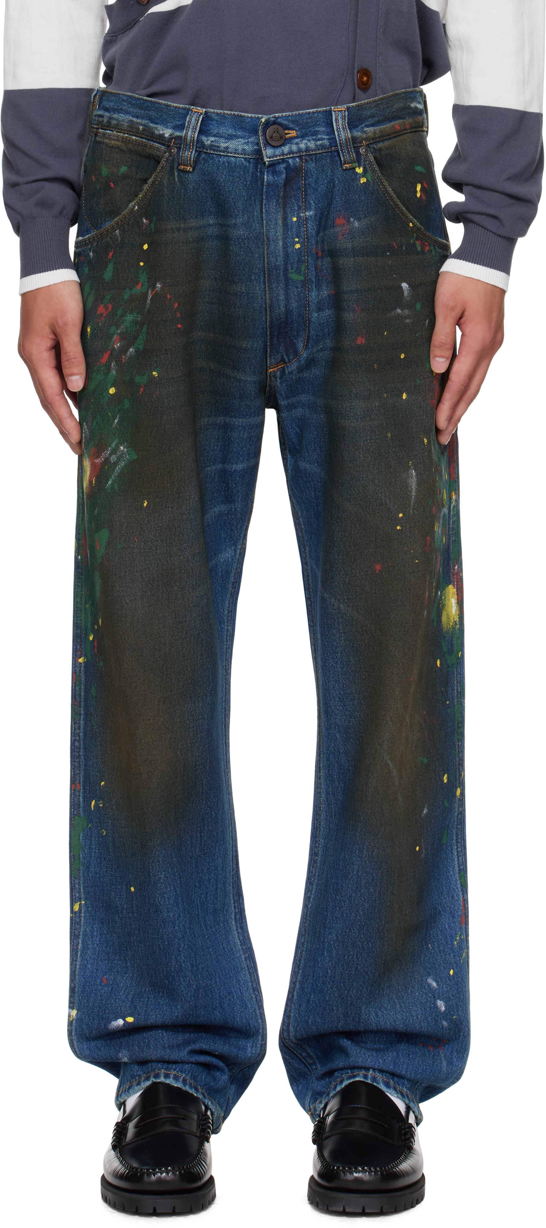 Blue Ranch Jeans by Vivienne Westwood on Sale