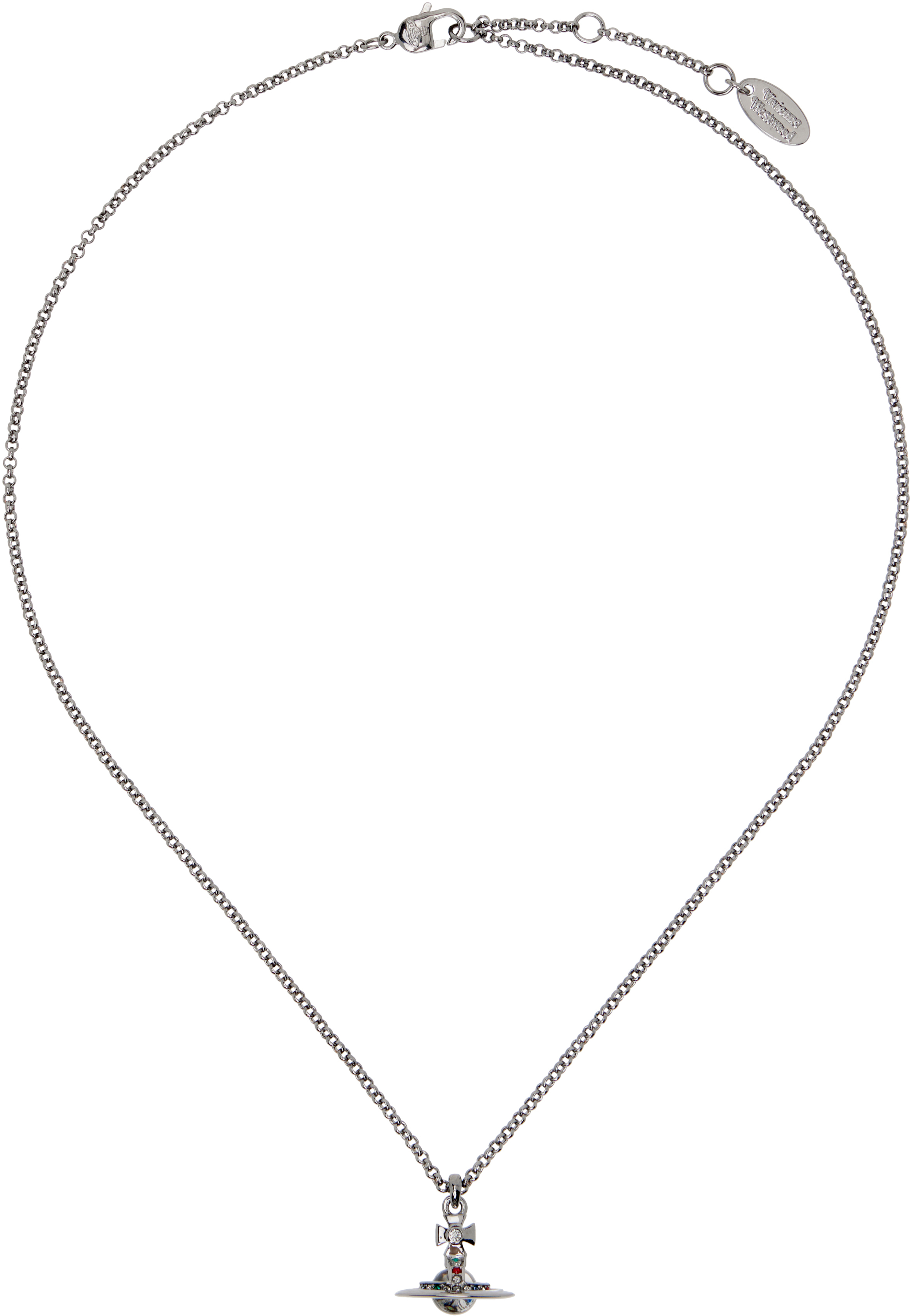 Vivienne Westwood: New Petite Orb Pendant Necklace | SSENSE
