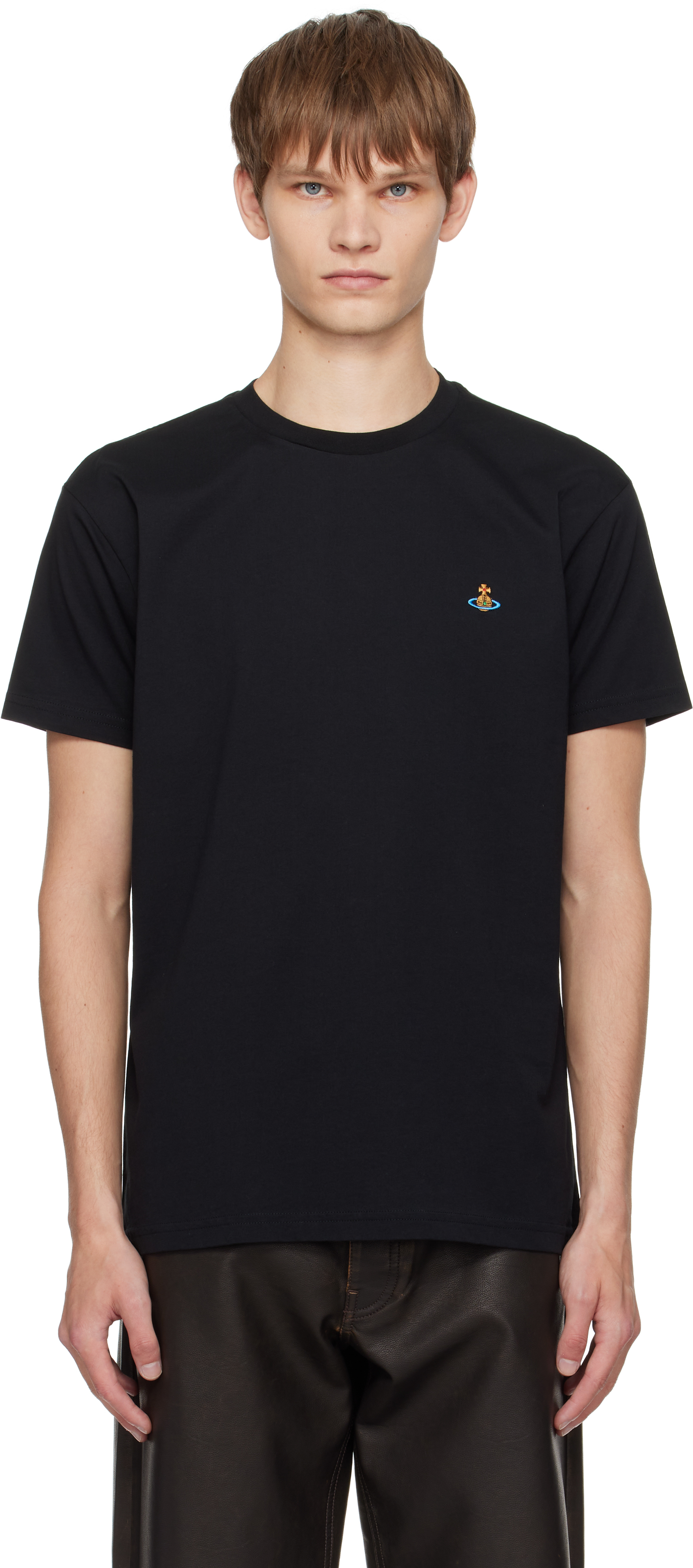 Vivienne Westwoodのブラック Classic Multicolour Orb Tシャツがセール中