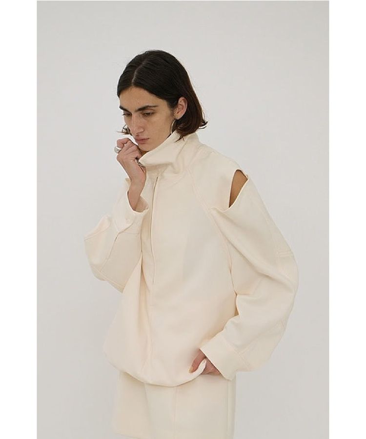 CLANE】2WAY OFF SHOULDER MODE JERSEY TOPS/GARAGE OF GOOD CLOTHING