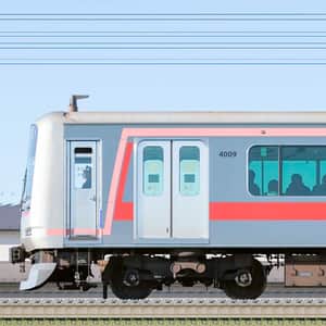 東急5050系5171編成（山側）｜RailFile.jp｜鉄道車両サイドビューの図鑑