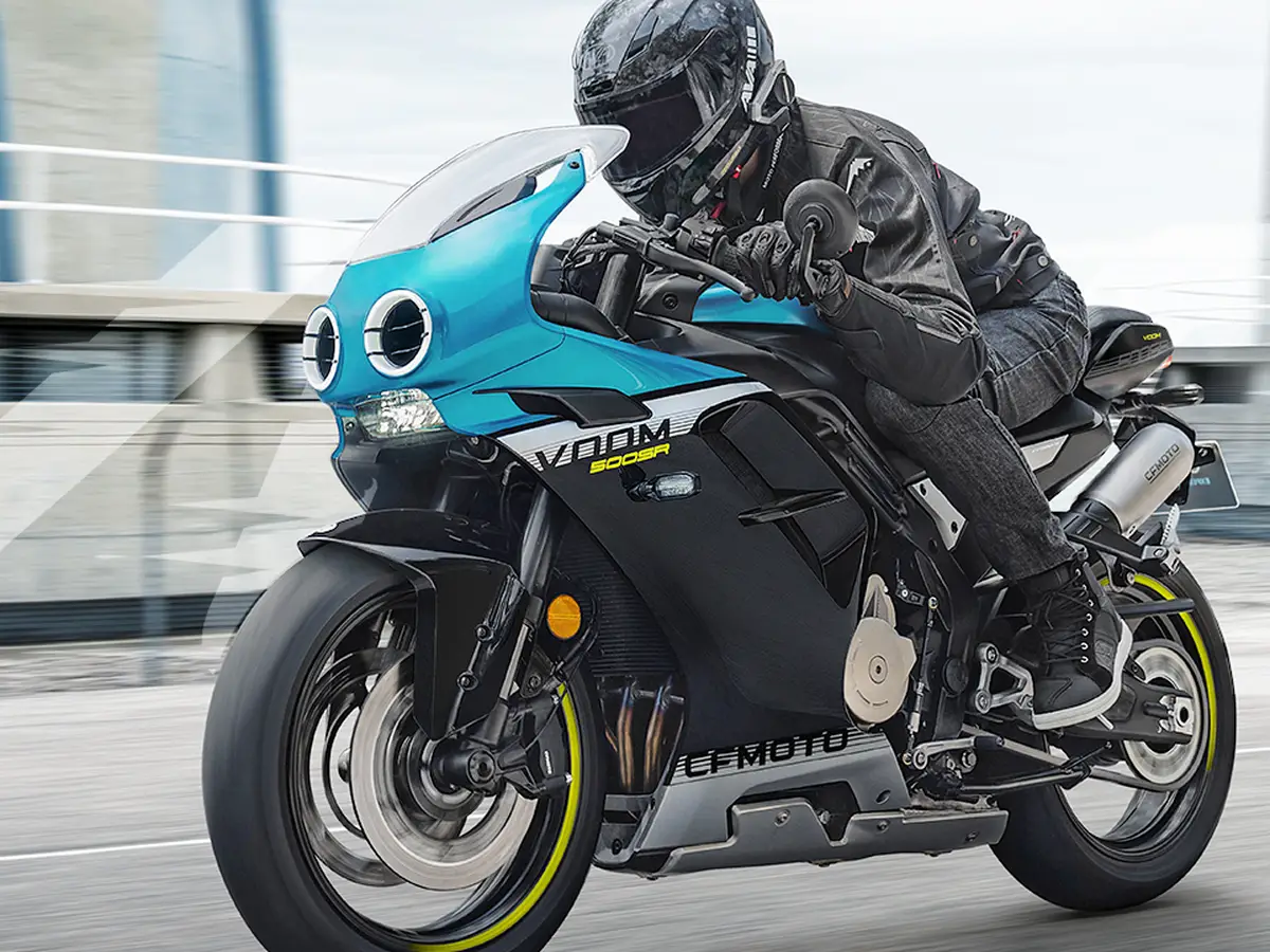 海外】4気筒レトロスポーツ「500SR VOOM」が正式発表！ZX-4R超えの83PS