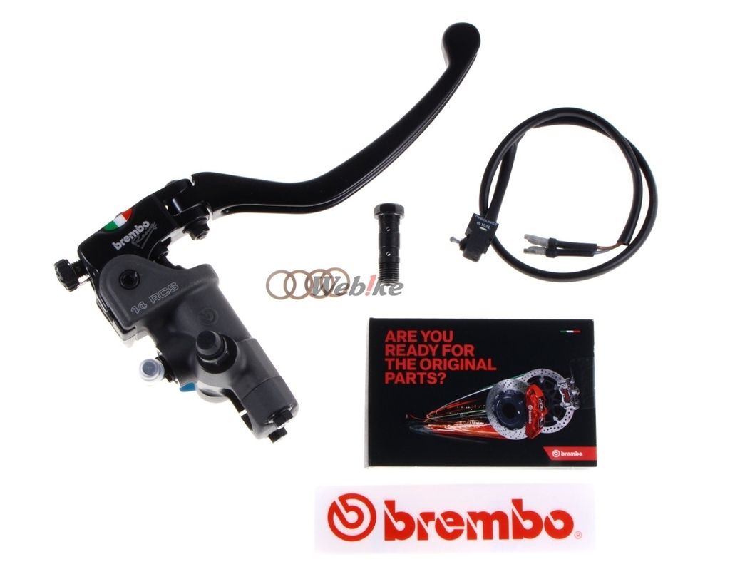 Webike | Brembo ブレンボ 14RCS ラジアルブレーキマスターシリンダー