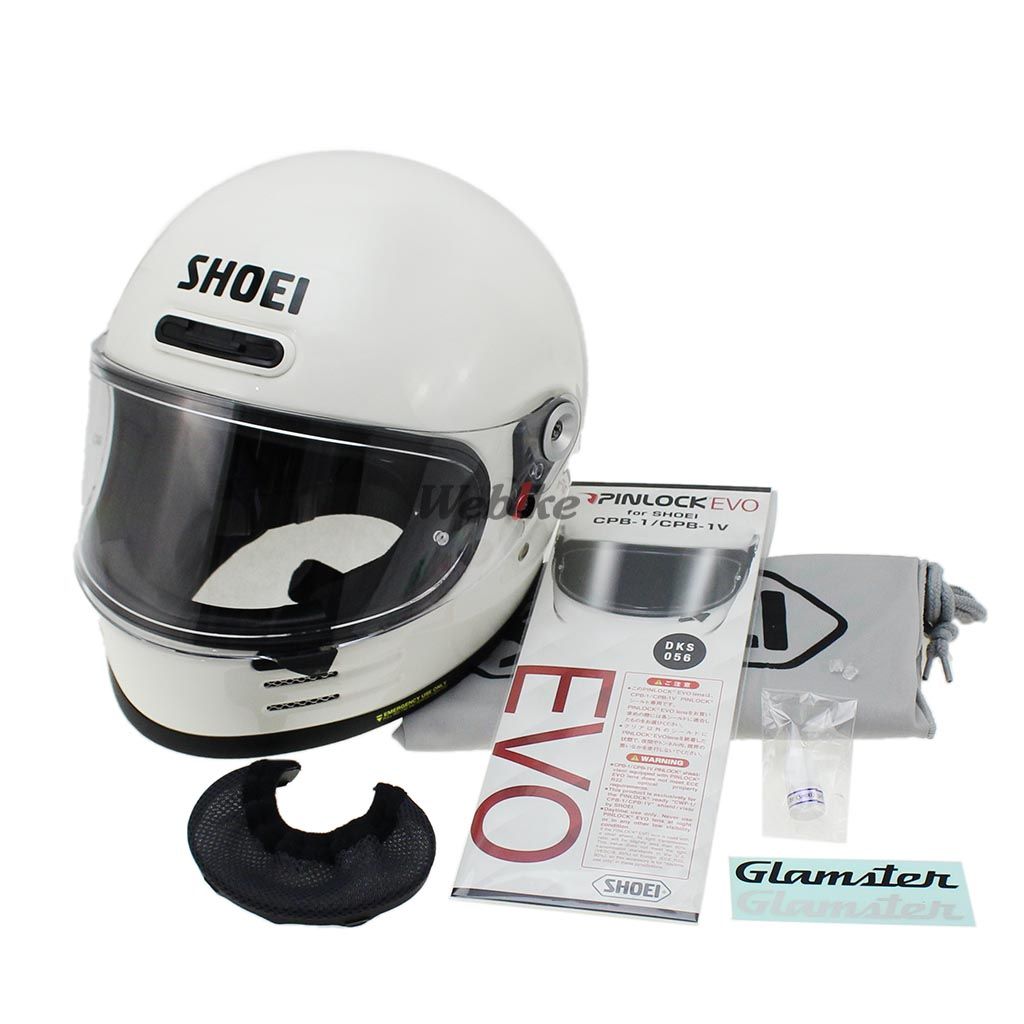 Webike | SHOEI ショウエイ Glamster［グラムスター オフホワイト