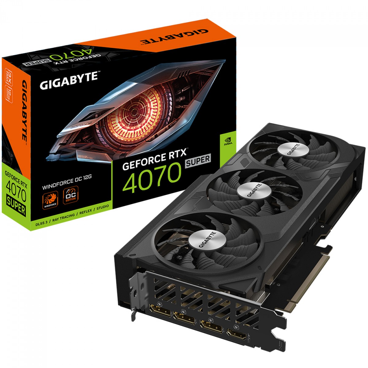 Placa de Video Gigabyte GeForce RTX 4070 Super