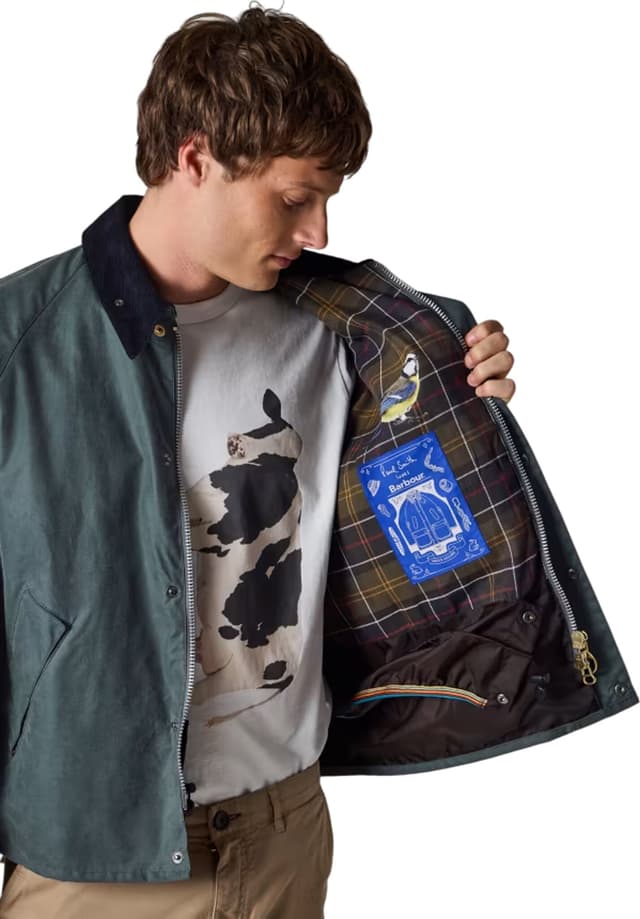 Barbour Barbour X Paul Smith Transport Waxed Jacket - Unisex