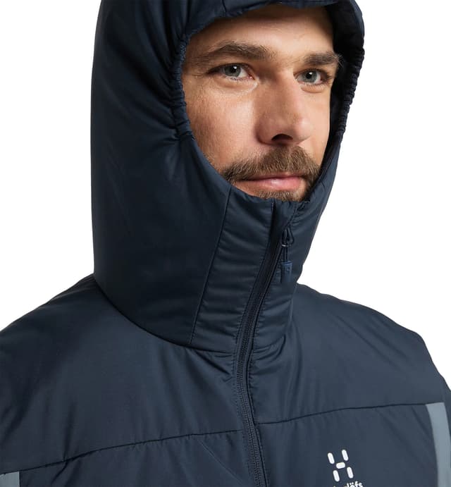 Haglöfs Mimic Silver Insulated Hooded Jacket - Men's | The Last Hunt