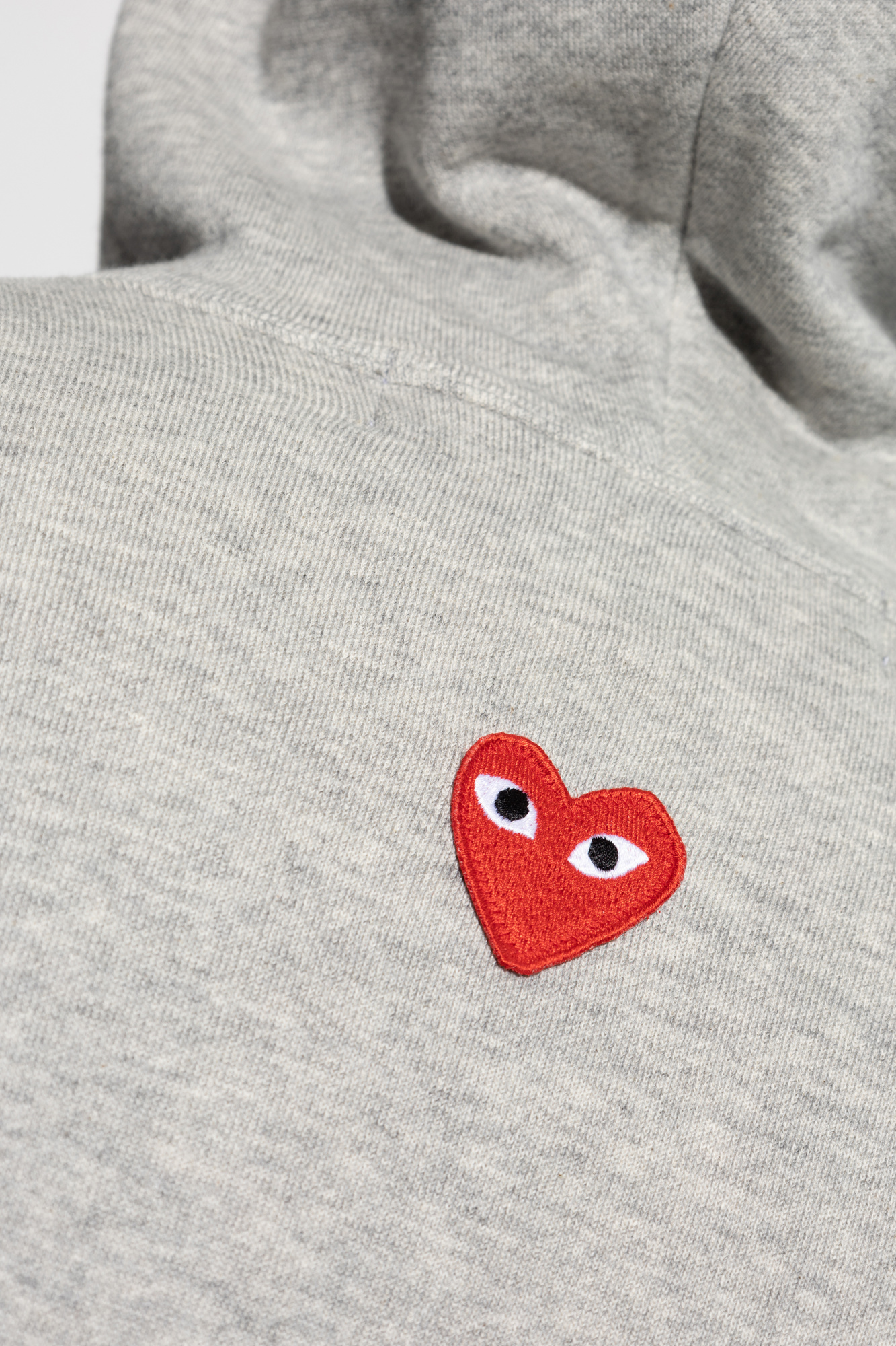 Grey Zip-up sweatshirt Comme des Garçons Play - Vitkac Canada