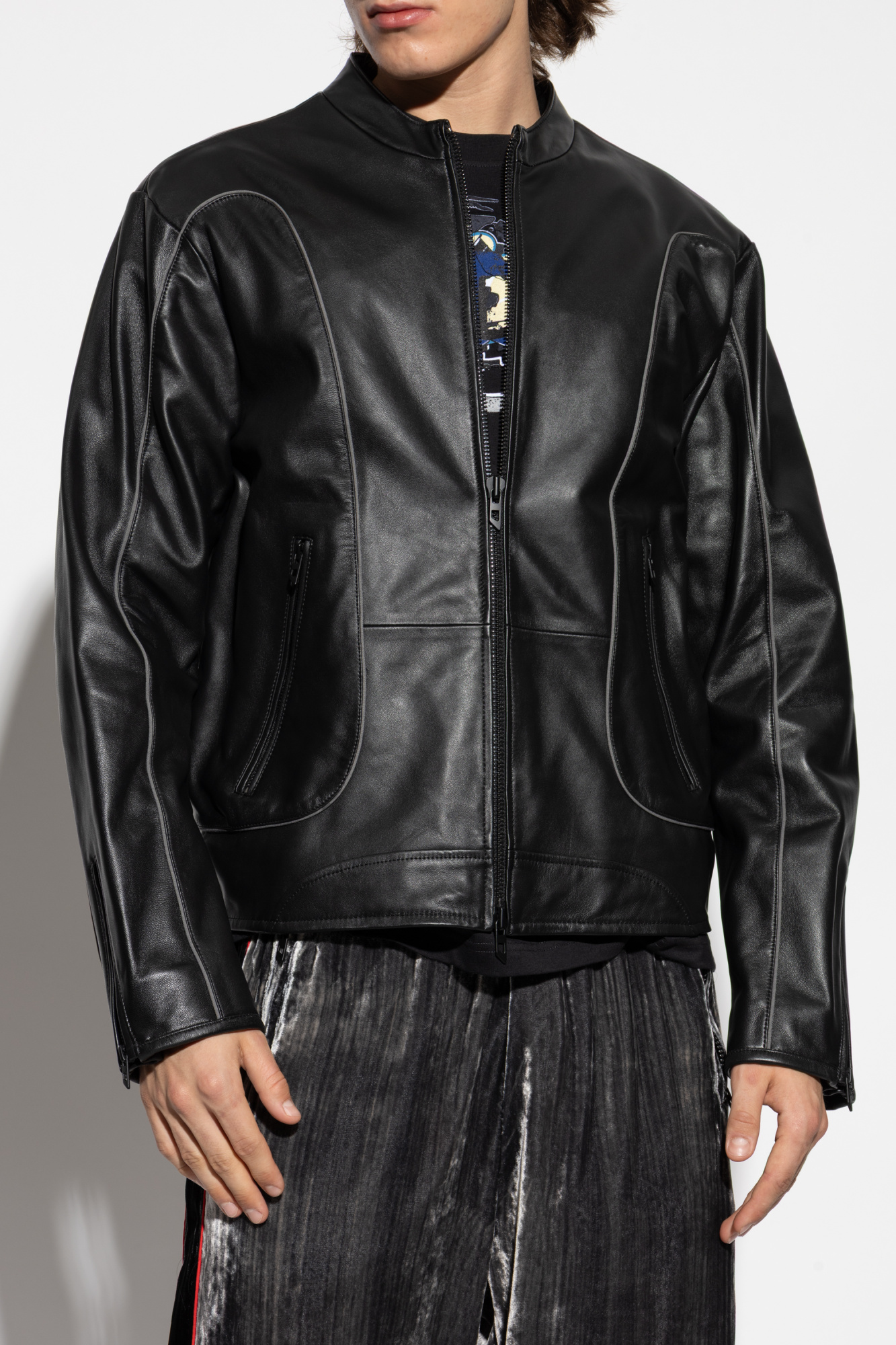 Diesel Leather jacket `L-KRIXY` | Men's | Vitkac
