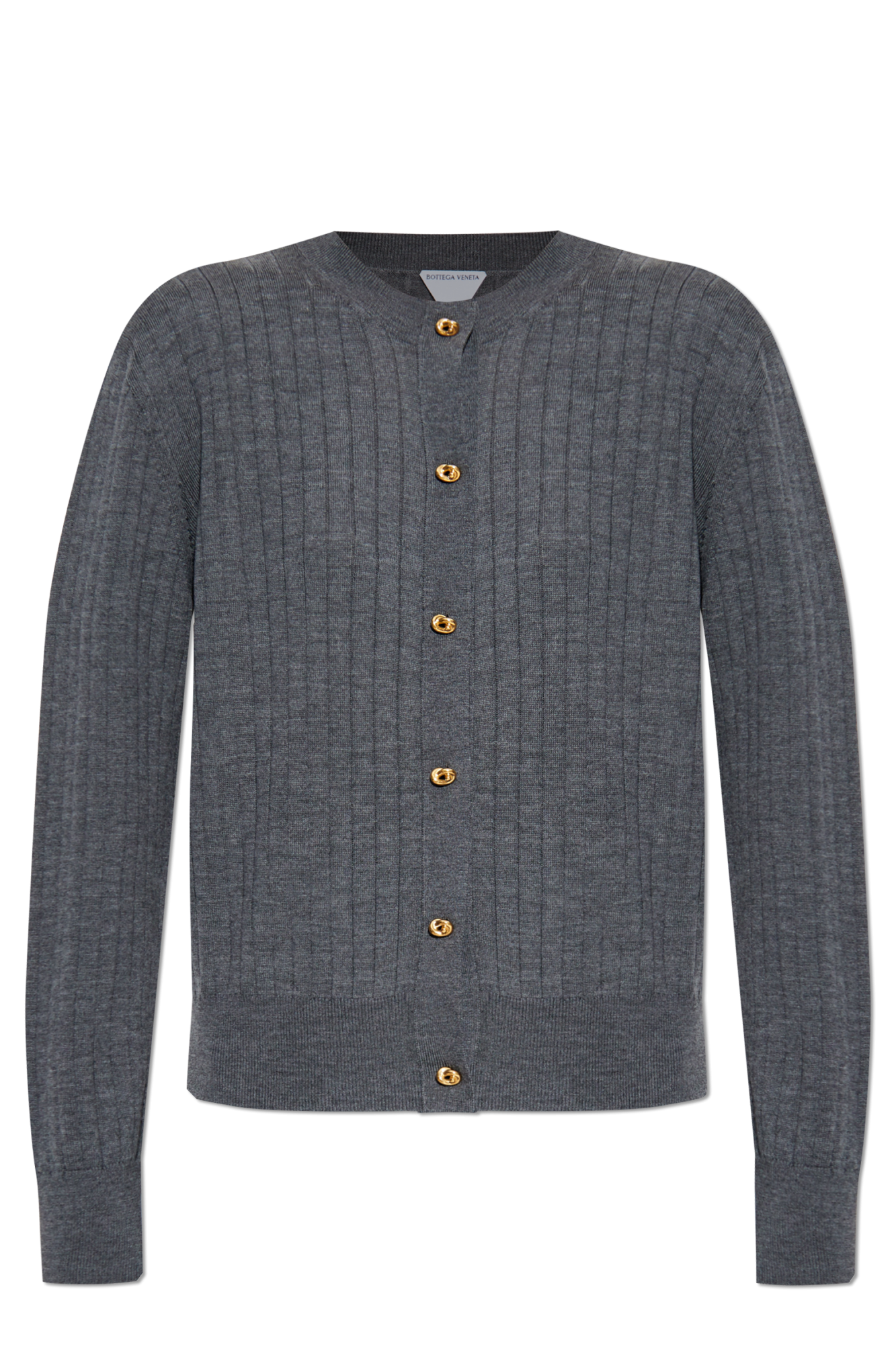 Grey Wool cardigan Bottega Veneta - Vitkac KR
