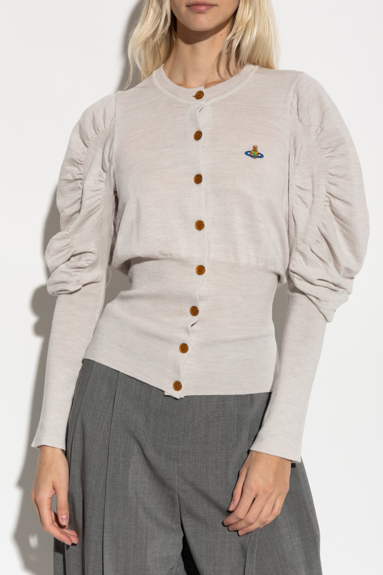 Cream Wool cardigan Vivienne Westwood - Vitkac Denmark