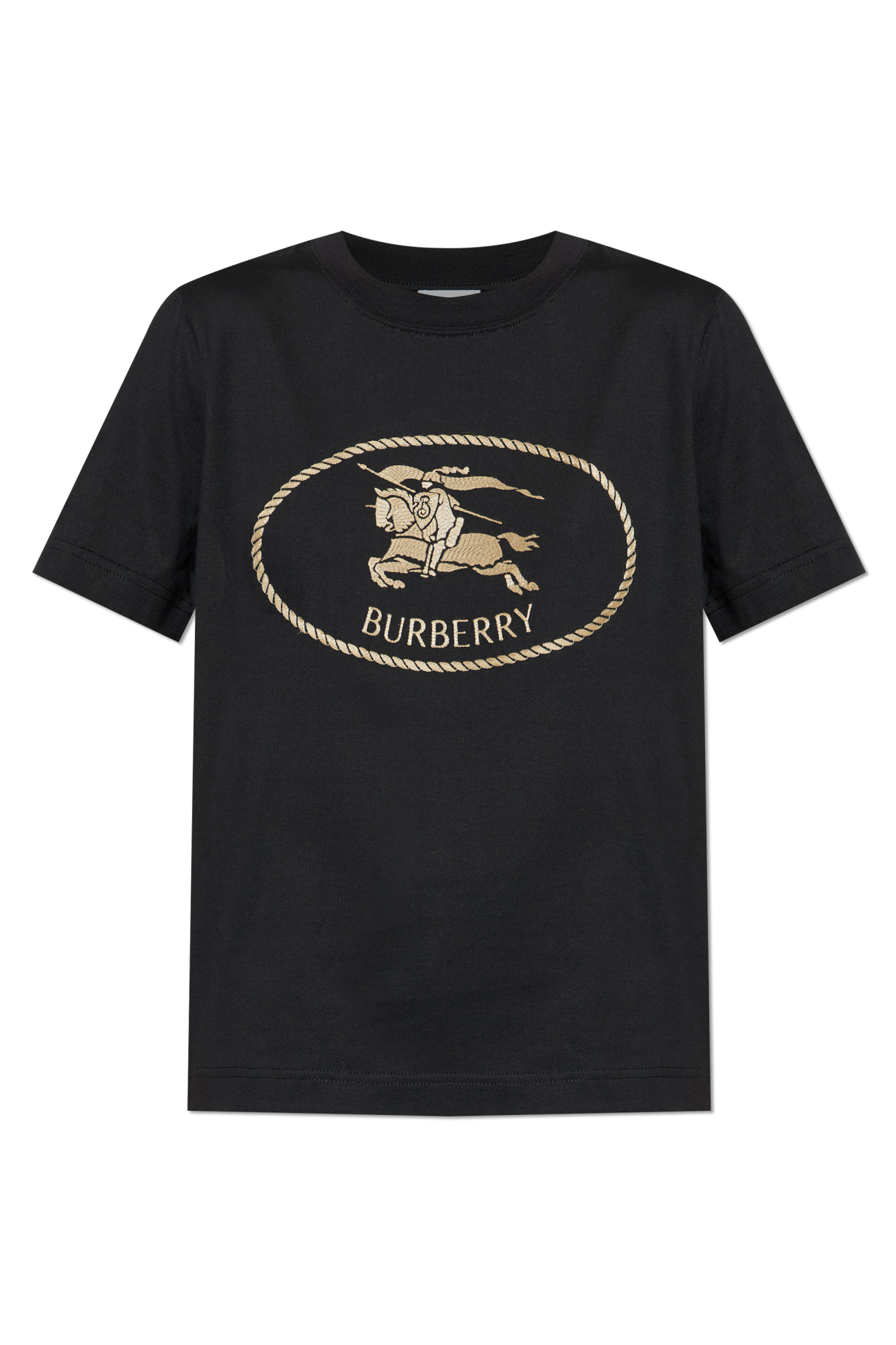 Black T-shirt with logo Burberry - Vitkac Canada