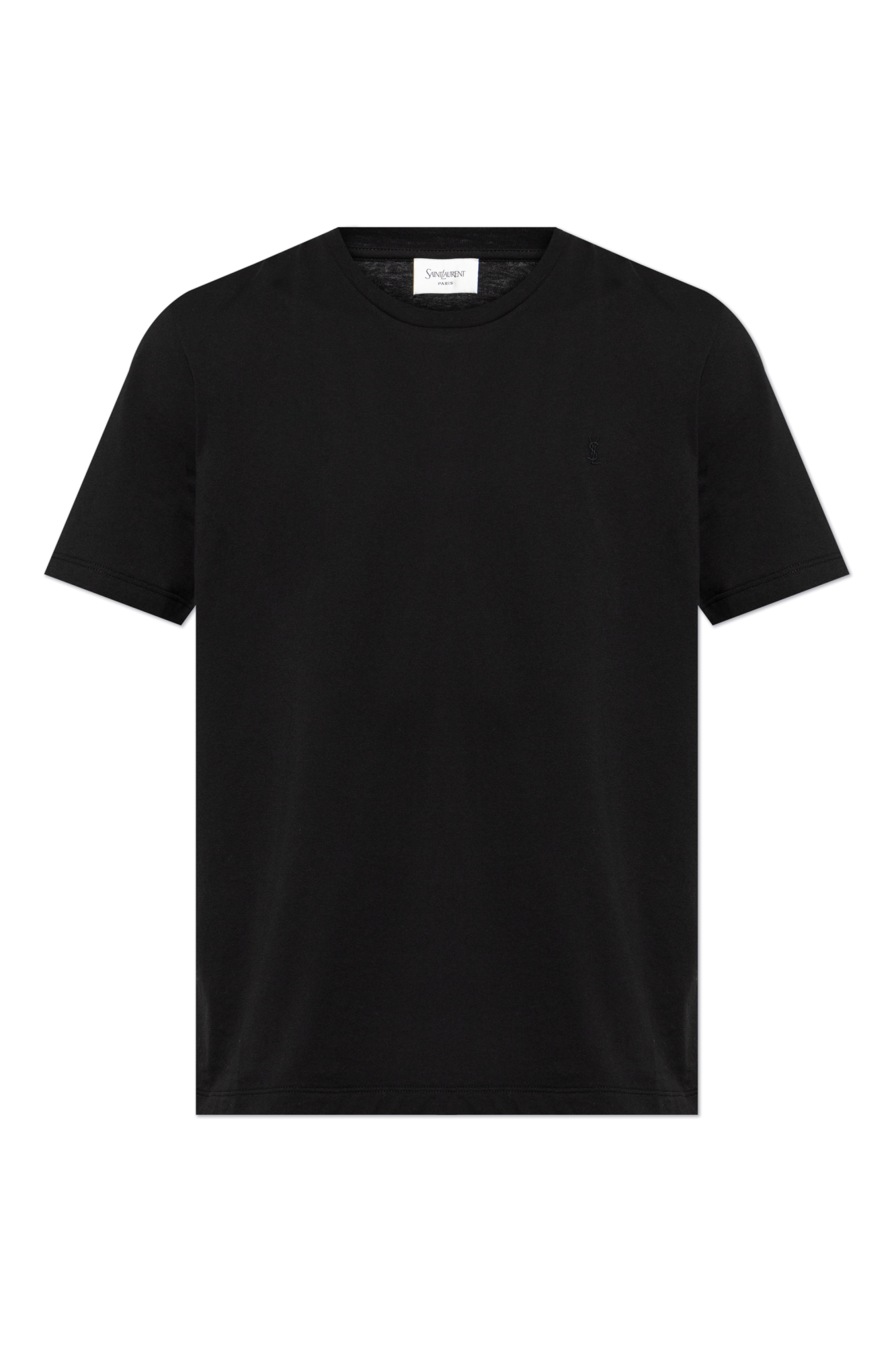 Black Cotton T-shirt Saint Laurent - Vitkac Japan
