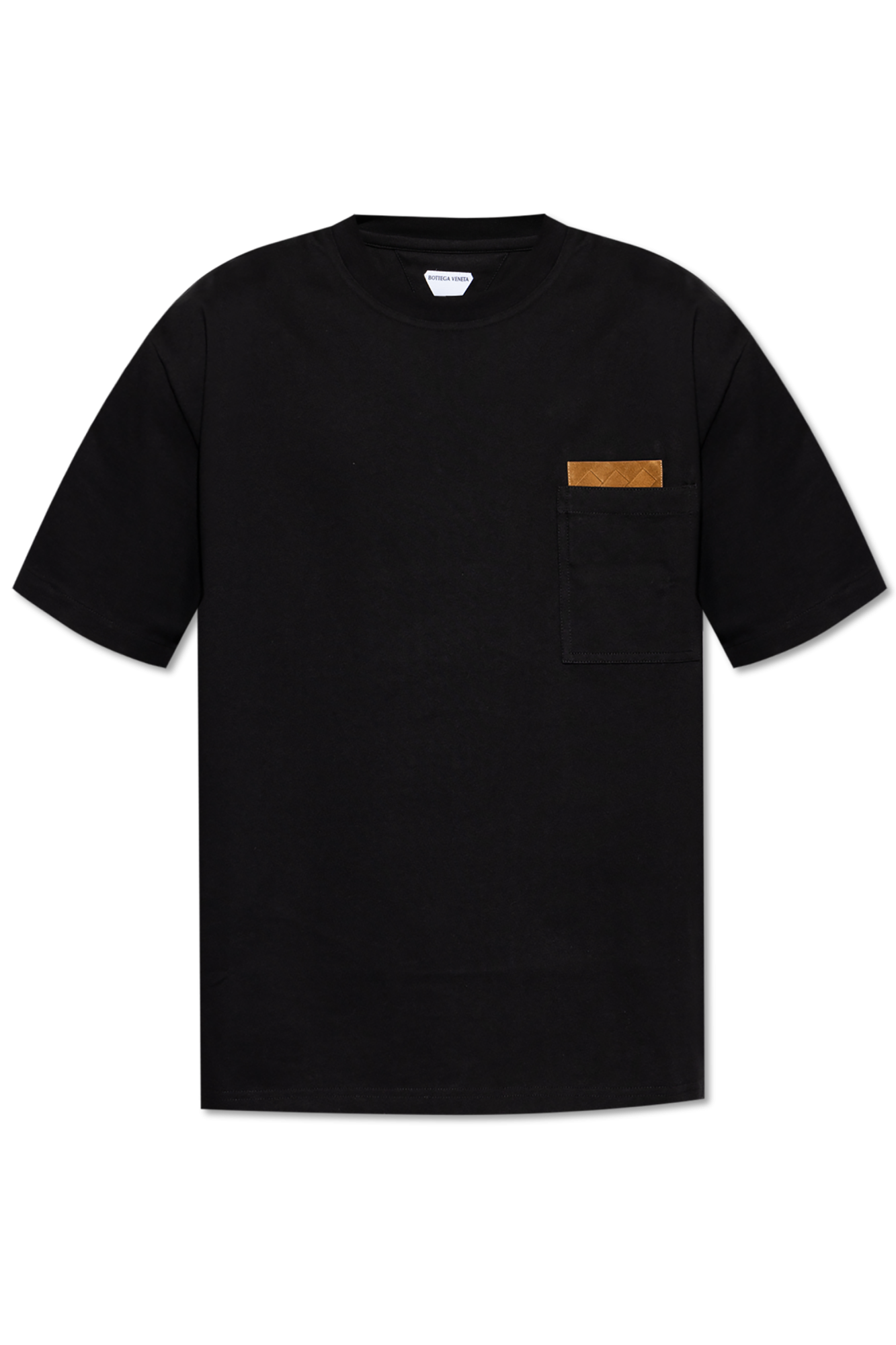 Black T-shirt with pocket Bottega Veneta - Vitkac AS