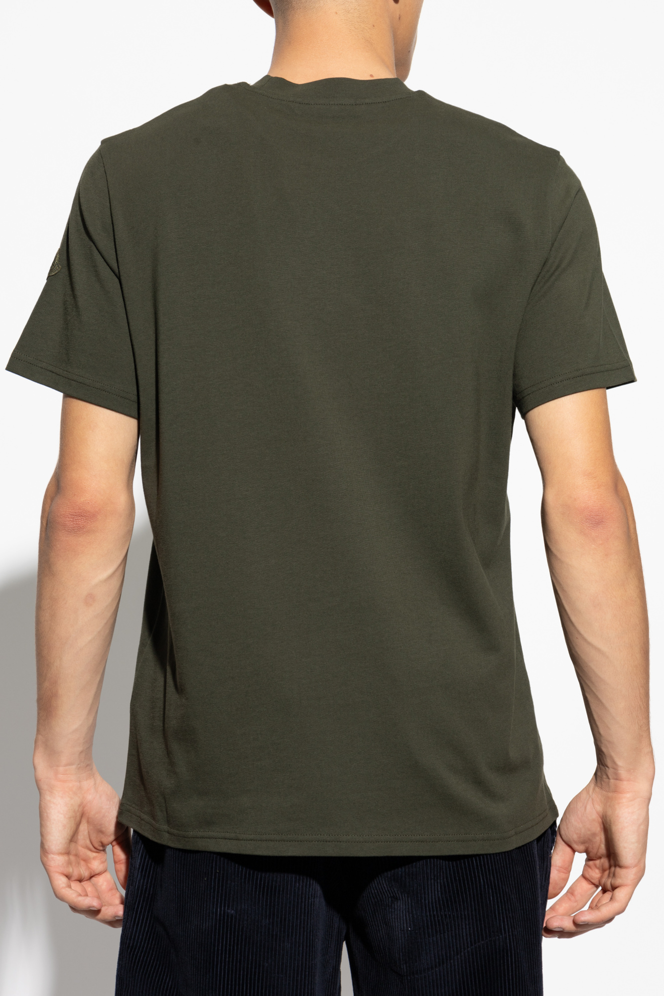 Green T-shirt with logo Moncler - Vitkac Japan