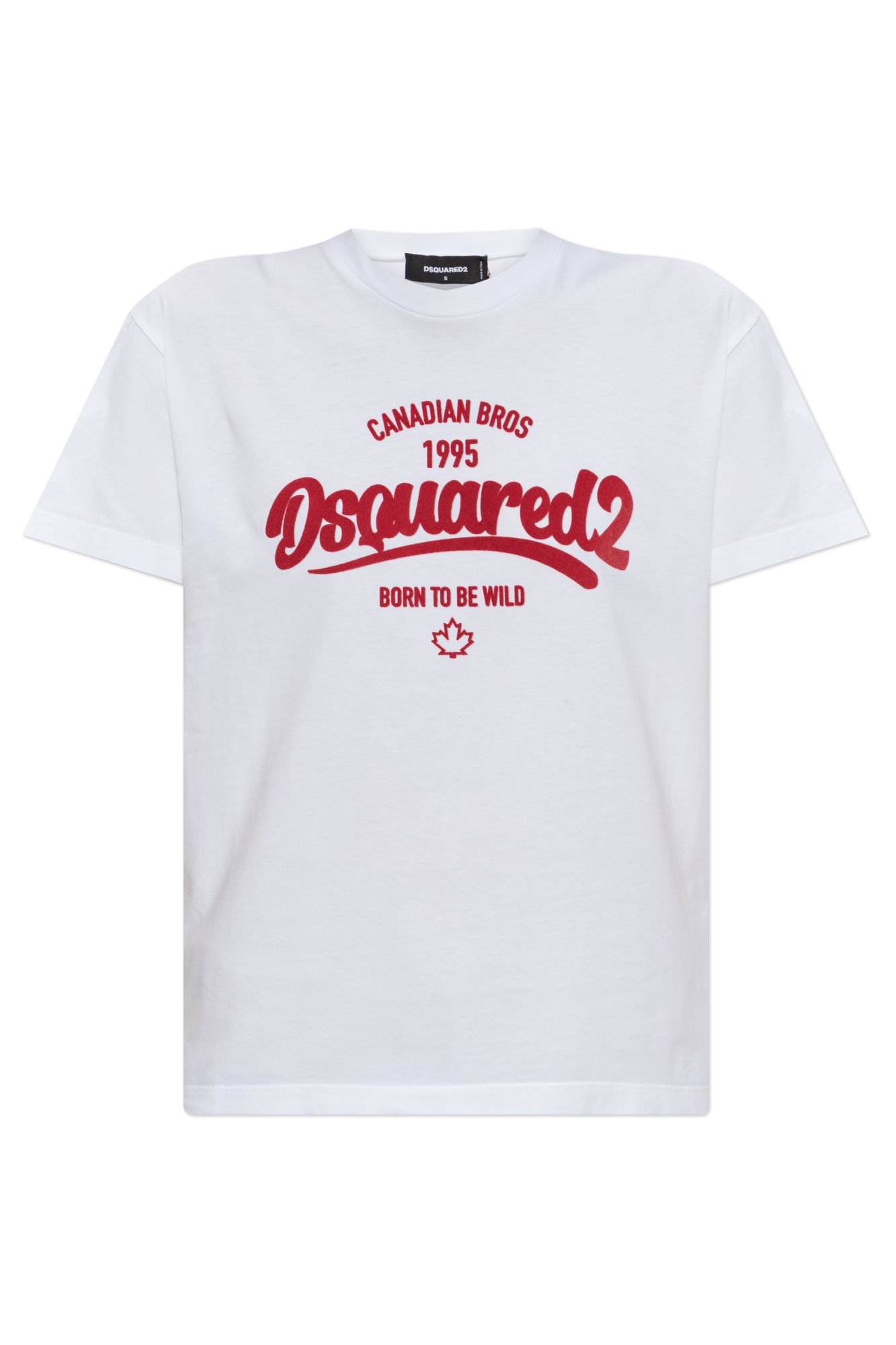 White T-shirt with logo Dsquared2 - Vitkac Japan