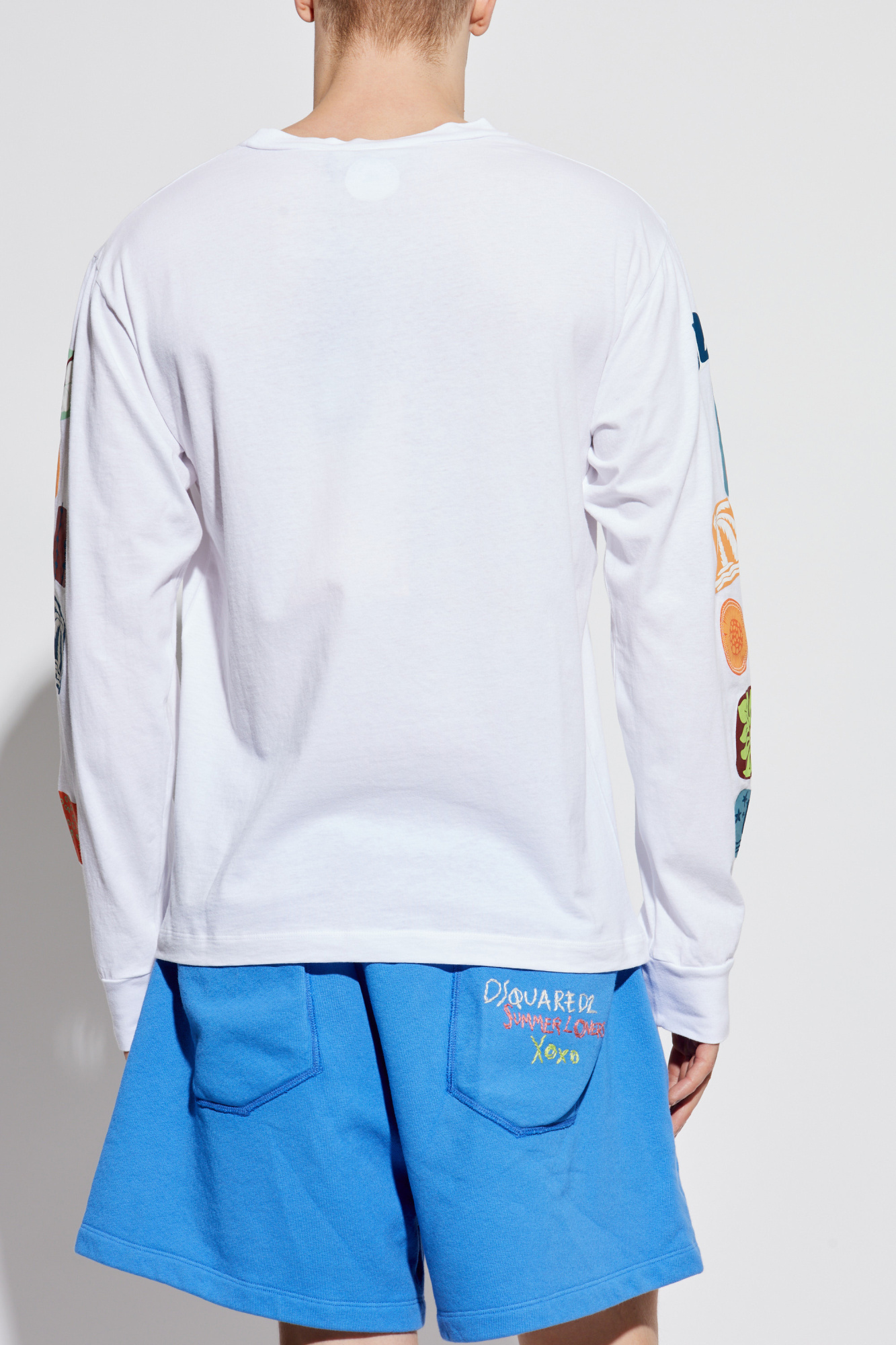 White Long-sleeve T-shirt 
