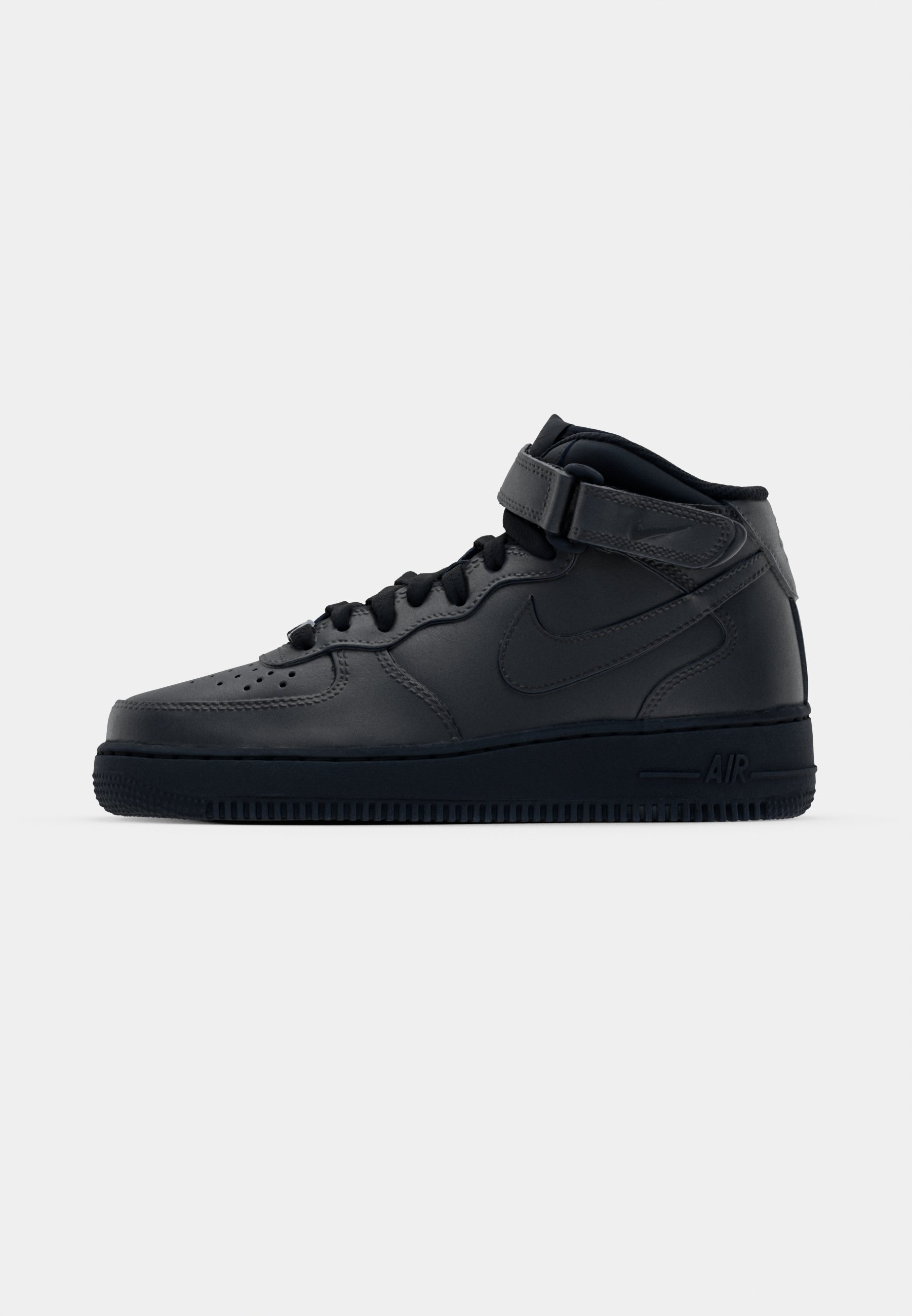 Nike Sportswear AIR FORCE 1 MID 07 - Sneakers high - black/negru