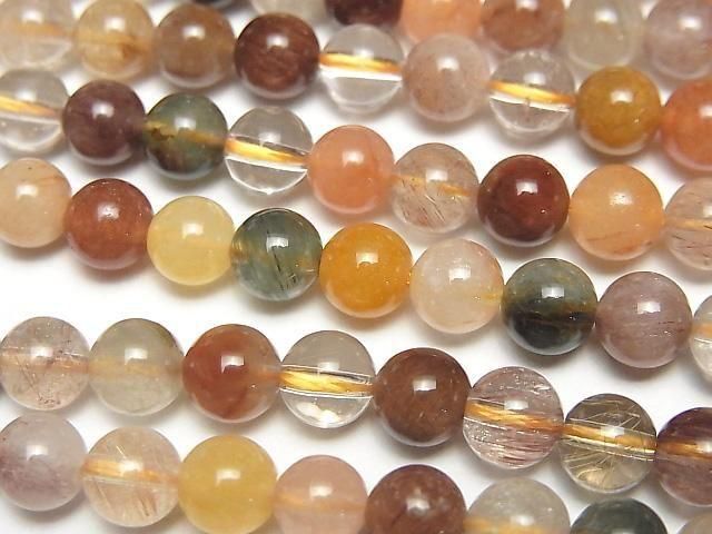 マルチカラー ルチルクォーツ 【和名・針水晶｜産地・ブラジル