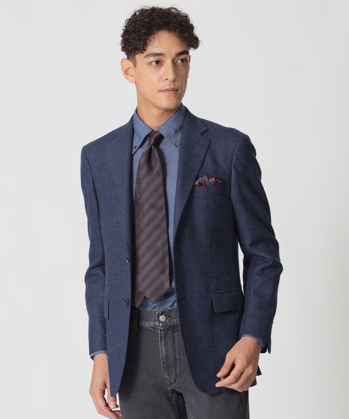 QUINTESSENTIAL】ダブル6ボタン ブレザー(507892666)｜HANKYU MEN'S