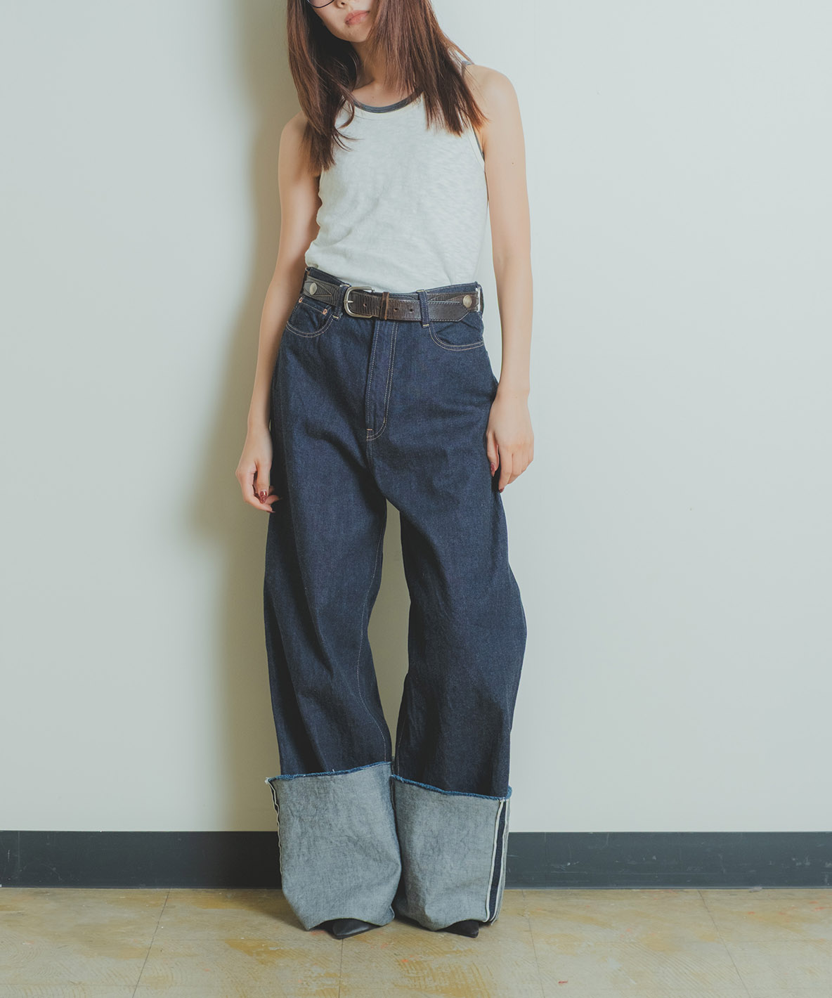 ゴートゥーハリウッド GO TO HOLLYWOOD Denim Rolled－(508758720
