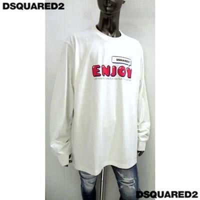 ディースクエアード DSQUARED2 メンズ ロンT ロングTシャツ 長袖 2色