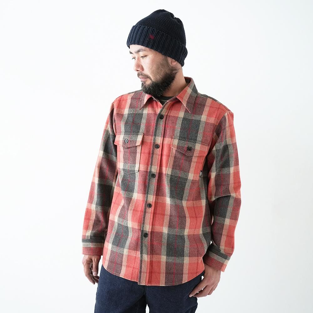 25-26 GREENCLOTHING ( グリーンクロージング ) WOOL FLANNEL SHIRTS
