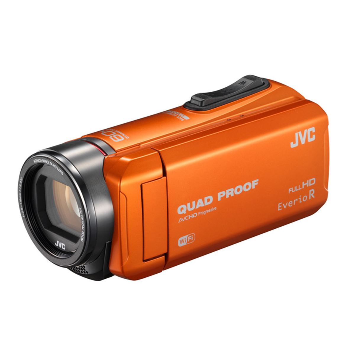 JVC、防水・防塵のタフネス仕様ビデオカメラ「GZ-RX600」「GZ-R400