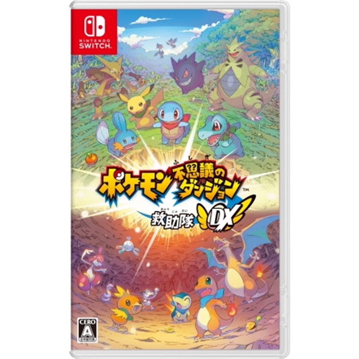 Nintendo Switchソフト「ポケモン不思議のダンジョン 救助隊DX」が3/6