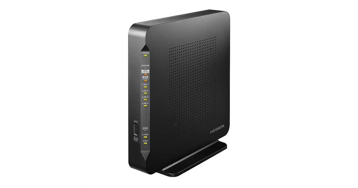 アイ・オー、Wi-Fi 6や10Gbps有線LANに対応した無線LANルーター「WN