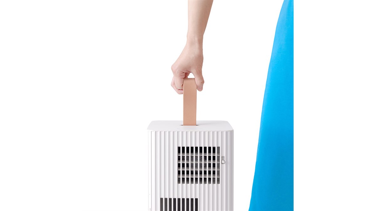 ダイキン、持ち運びできるヒートポンプ式ポータブルエアコン「Carrime