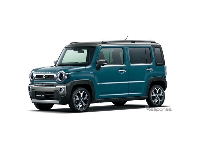 スズキ ハスラー、特別仕様車「Jスタイル」発売…ルーフレールやメッキ