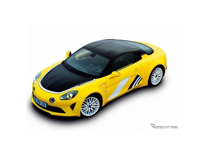 アルピーヌ A110 にイエローの限定モデル、日本発売…価格は1064万円