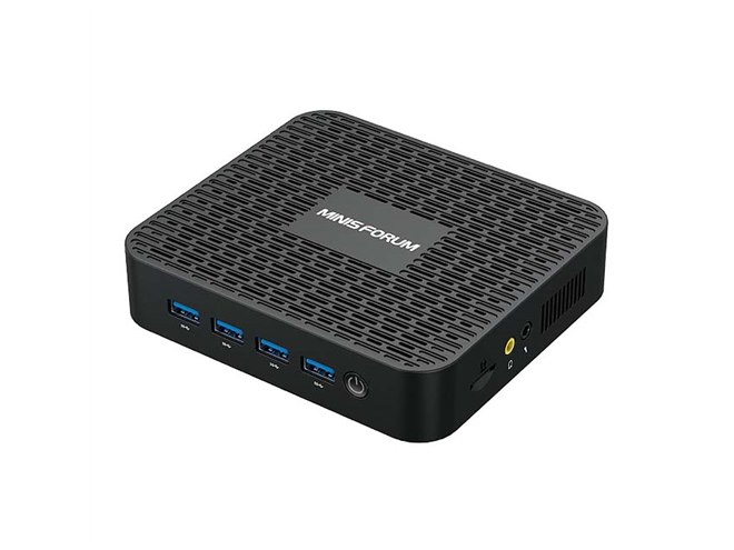 MINISFORUM、「Windows 11 Pro」を搭載した文庫本サイズのミニPC「GK41