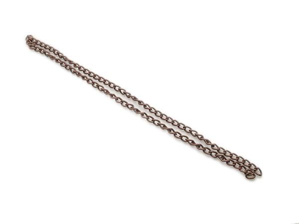 ウォレットチェーン ブロンズ 長さ90cm×巾9mm（線径2.4mm） 1本/PI1106-04