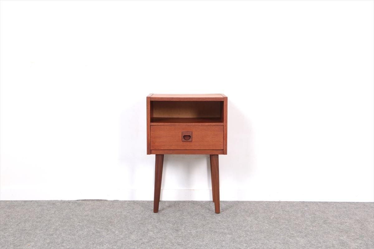 ナイトテーブル（チーク）/デンマーク家具/K243-104 - 北欧