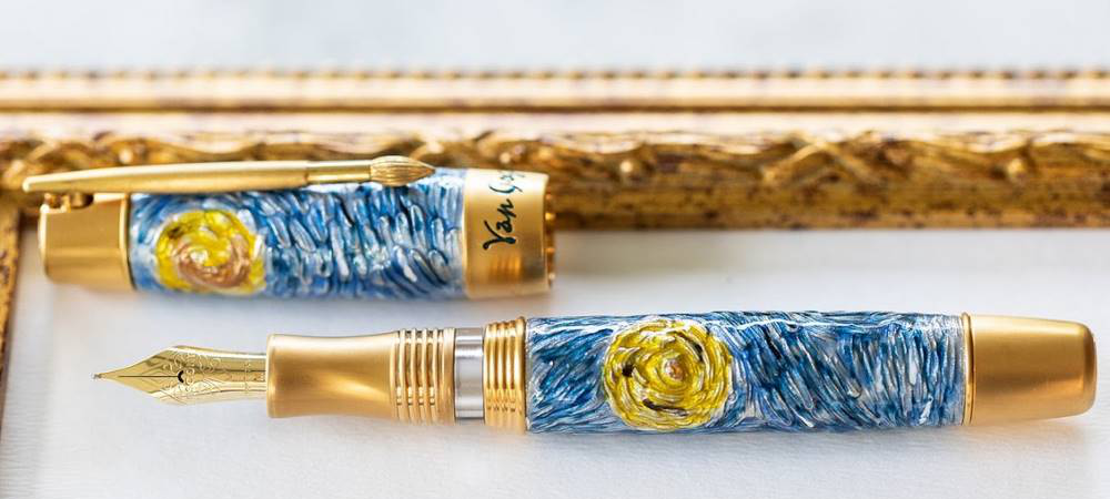 ビスコンティ 万年筆 限定品 ヴァン・ゴッホ ドリーミング スターリー