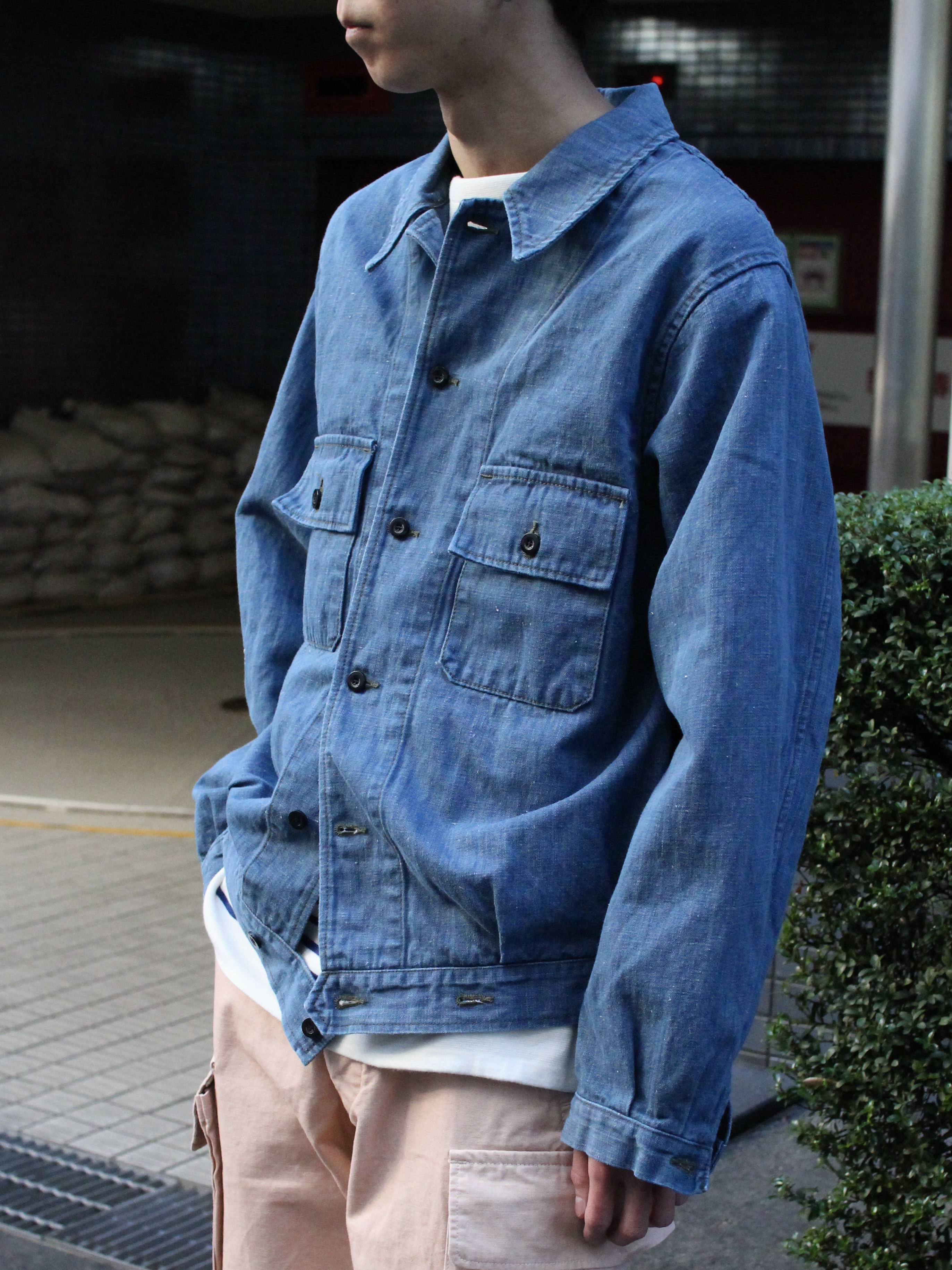OUTIL VESTE CAEN - L.INDIGO - PURAS